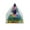 D, variant on Weloille Moonstone Crystal Orgone Pyramid - Amethyst Ball Starry Sky - Crystal Energy Tower - Nature Healing Chakra Crushed Stone Jewelry - 5cm