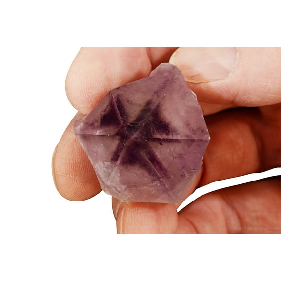 Kidz Rocks Amethyst Point 1 1/2" Spirit Quartz Raw Chakra Healing Crystal Purple Specimen