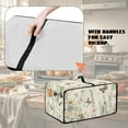 thumbnail image 5 of Renewold Toaster Oven Protector Stain-Resistant Polyester Smart Oven Air Fryer Protective Case with Accessory Pockets Home Kitchen Decoration, 22.5 x 18.5 x 13 Inches, Butterfly Daisy Leaf, 5 of 7