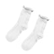 thumbnail image 1 of Calcetines de tobillo para mujer, calcetines de algodón cómodos con volantes y encaje, calcetines bonitos de princesa para niña y mujer, 1 of 5