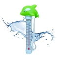 thumbnail image 1 of heritaly ABS Floating Water Thermometer Cartoon Temperature Tester Floating Temperature Tester Cartoon green, 1 of 6