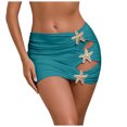 thumbnail image 2 of DAFEI Jupe de Plage pour Femme Grande Taille, Jupe de Plage, Robe de Plage, Bas de Maillot Texturés pour Bikinis, 2 of 7
