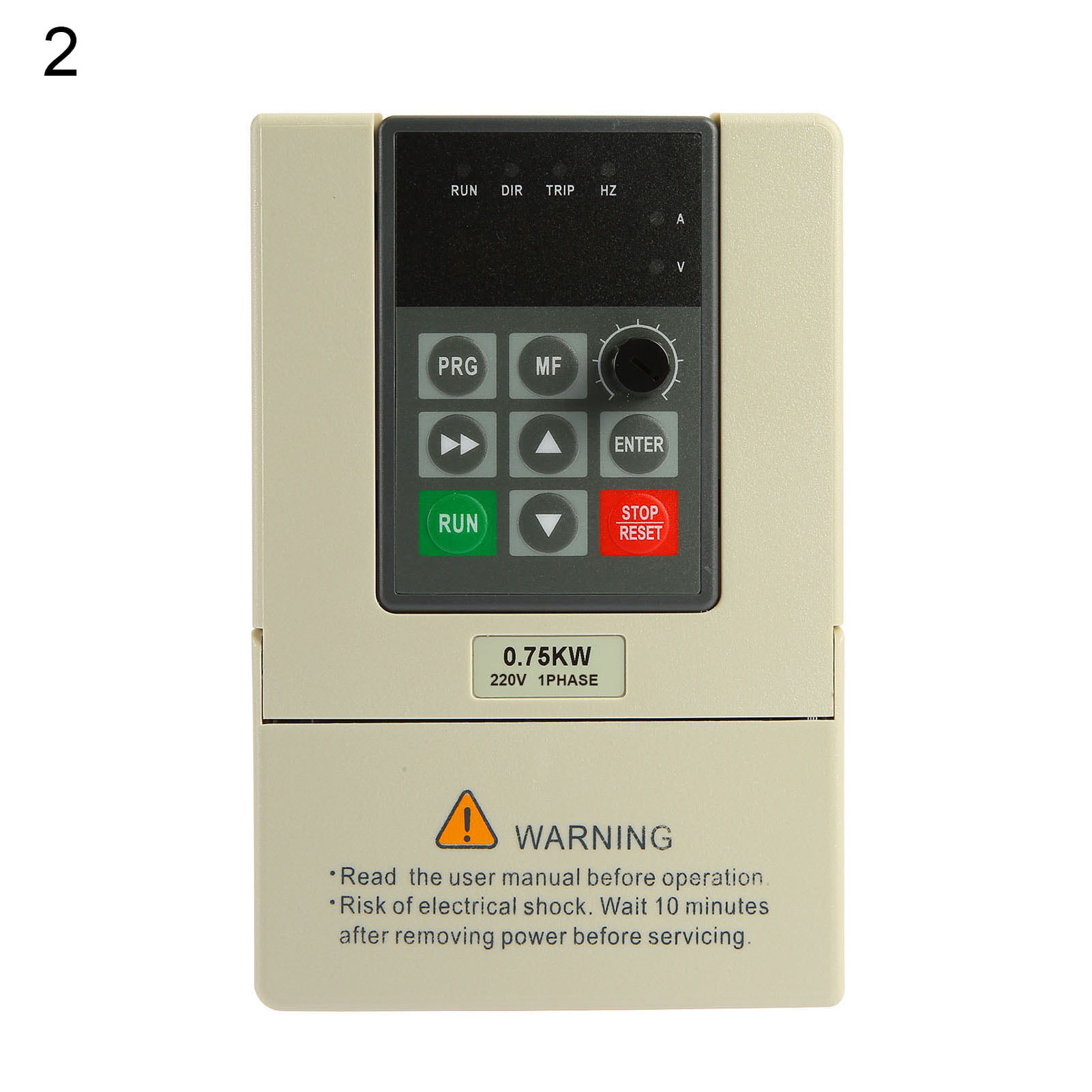220V 1.5KW VFD Single Phase Input Variable Frequency Drive Three Phase Output 