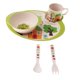 thumbnail image 4 of Vajilla para Niños de Platos de Alimentación para Bebés Tazón Taza Tenedor 5pcs / Sets - 2, Se Describe Macarena Vajilla de fibra de bambú, 4 of 8