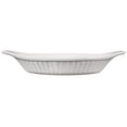 thumbnail image 3 of Browne Foodservice 8-Ounce White Ribbed Stoneware Oval Lasagna Baker, 3 of 6