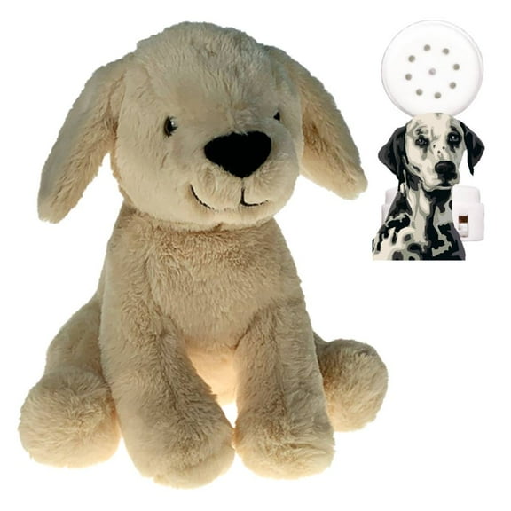 Plush Gear Blondie the Lab Stuffed Animal with Pre-Recorded Dog Sound, 16 Inch Dog