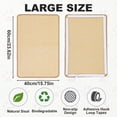 thumbnail image 2 of shuaien Cat Scratcher Mat 23.6"x15.7" Natural Sisal, Anti-Scratch Pad for Carpet & Sofa Protector, Horizontal Floor Scratching Rug with Sticky Tapes for Trimming Claws & Repairing Post, 2 of 8