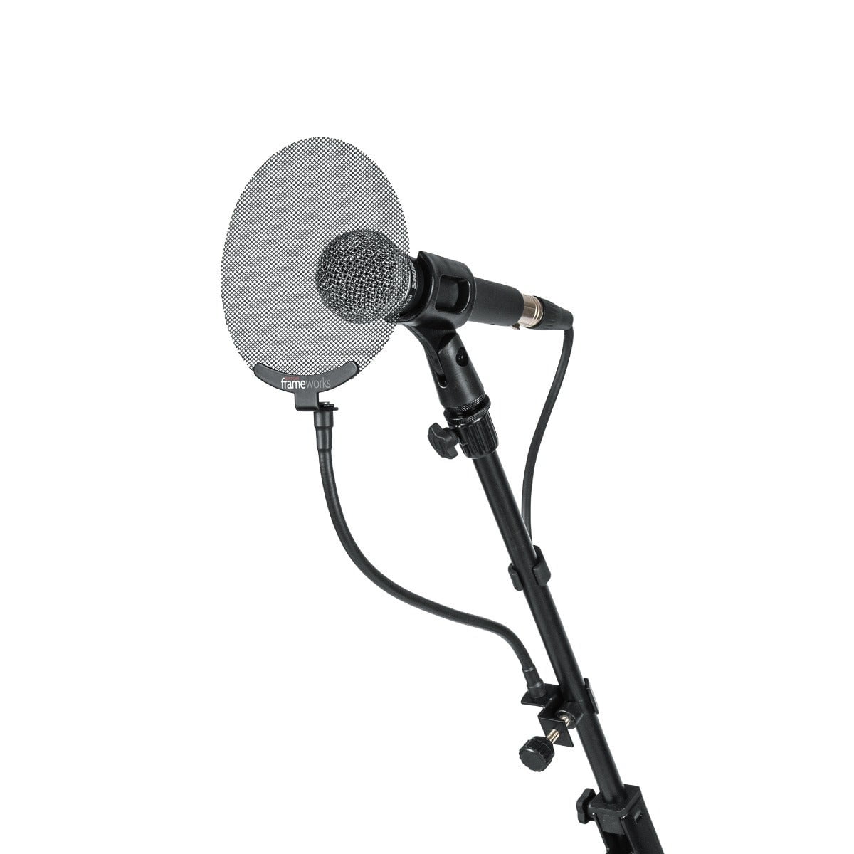 Gator Metal Screen Pop Filter With 12.4" Gooseneck