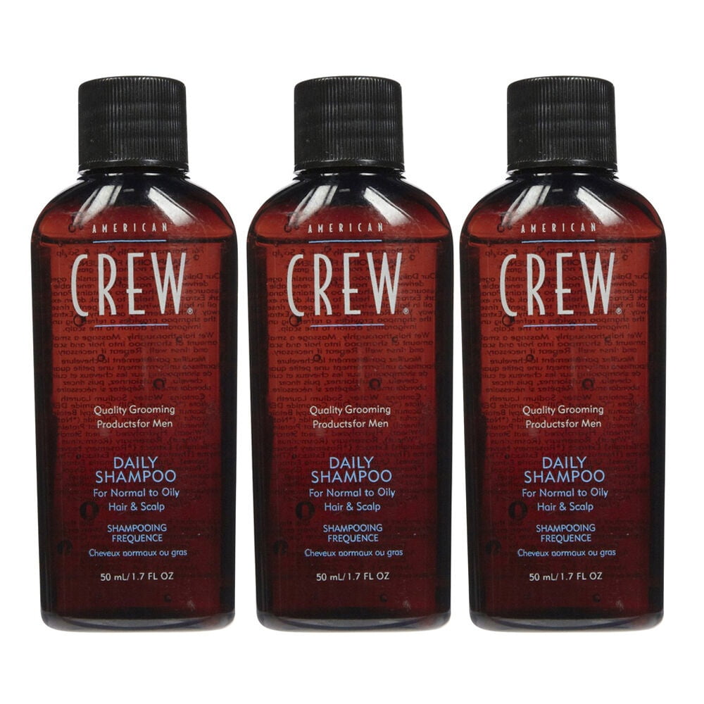 American Crew Daily Shampoo 1.7 oz Pack of 3