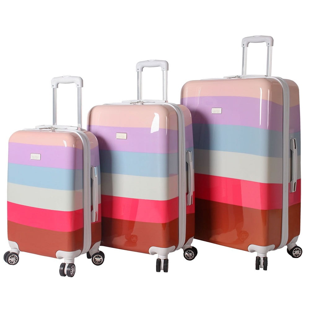 nicole miller hardside luggage