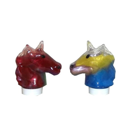 - ABC Trading Inc Unicorn Head Glitter Slime, Assorted, 1 Count