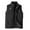 Black, variant on Boys Heated Vest for Everyday Casual Wear USB Rechargeable Warm Sleeveless Jacket with Quilted Pattern and Smart Heating Pad for Kids 5–11