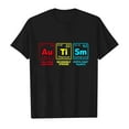 thumbnail image 4 of MIXUE Kids Girls Tops & T-Shirts Summer Cartoon Print Crew Neck Short Sleeve Loose Casual Comfortable Tshirts Activewear,Black,6-7 Years, 4 of 4