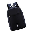 thumbnail image 3 of Mochila de viaje para portátil, transpirable, ligera, para la universidad, para mujer y hombre. Azul, 3 of 9