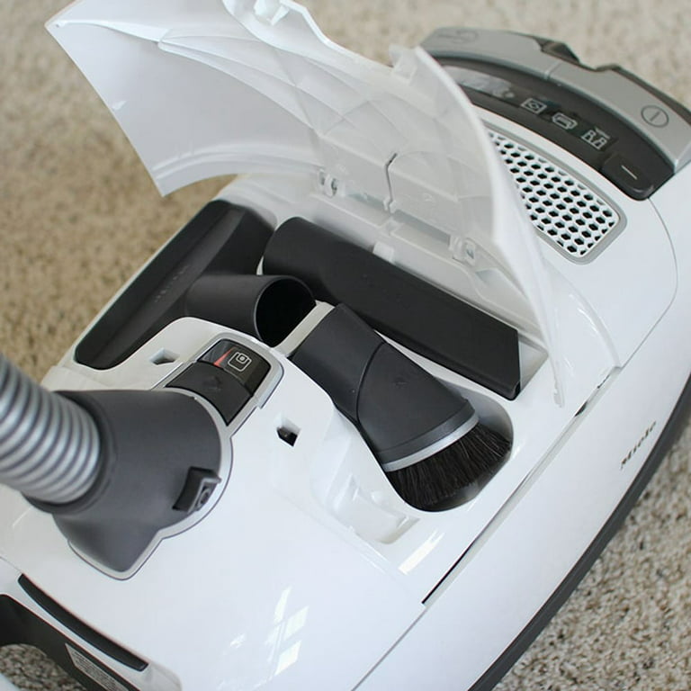 Miele Complete C3 Cat & Dog Powerline Canister Vacuum (Lotus White)