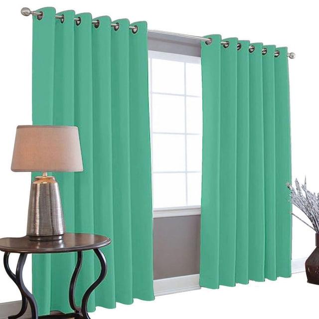 Cortinas Blackout MELOCOTTON HOGAR 275cm Ancho 215cm Largo 2 paneles 100% Microfibra Poliéster
