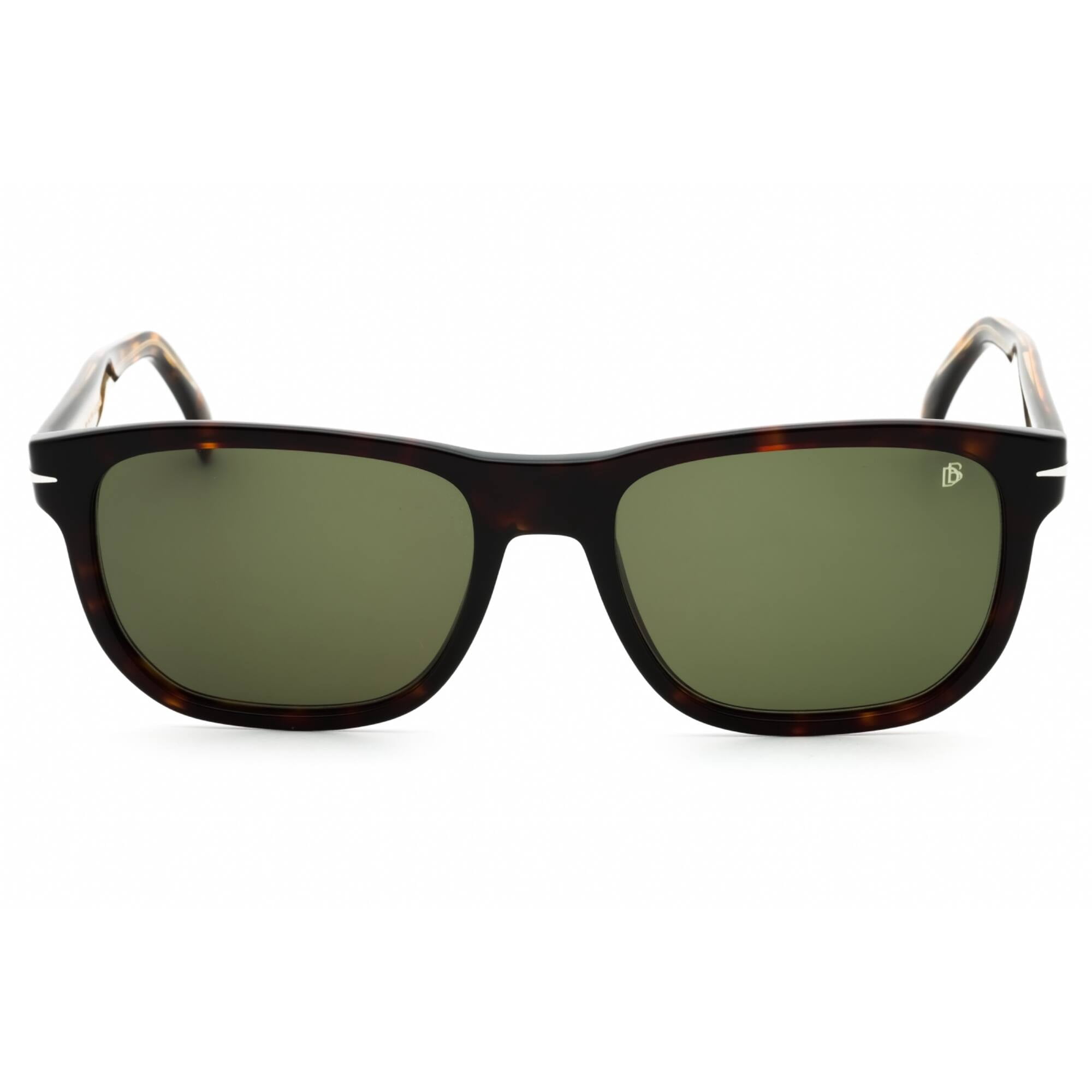 David Beckham DB1045/S 0086QT 54mm Square Sunglasses Men's Havana