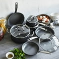 GreenPan Chatham ceramic NonStick 10Pc Cookware Set, Grey CC000126