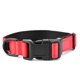 thumbnail image 3 of Collares para perros de nailon reflectantes Collar para mascotas seguro y ajustable para perros pequeños, medianos y grandes (rojo L), 3 of 5