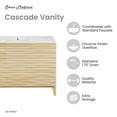 thumbnail image 3 of Cascade 48'' Bathroom Vanity in Natural Oak, 3 of 13