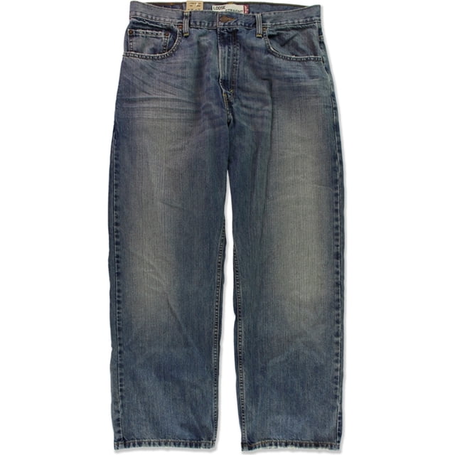 Levi's 569 Jeans Sueltos de Pierna Recta para Hombre, Azul, 31W x 32L