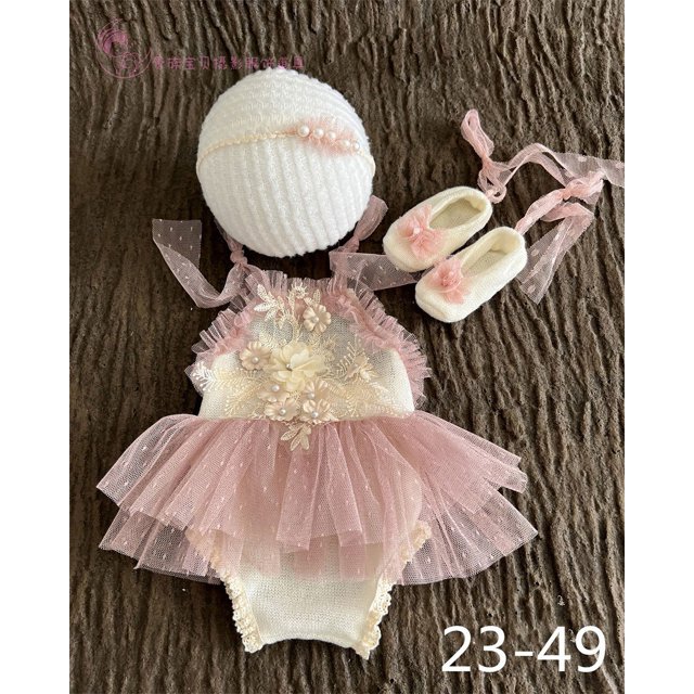 Ropa para fotografía de recién nacidos, accesorios para estudio fotográfico, conjunto de cisne, conjunto de encaje para fotografía de bebé
