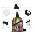thumbnail image 4 of Encanto Sling Bag For Women Men Crossbody Sling Backpack Chest Bag Daypack Fanny Pack Cross Body Bag For Hiking Traveling Outdoors 12x8.3x2.5 Inch, 4 of 8