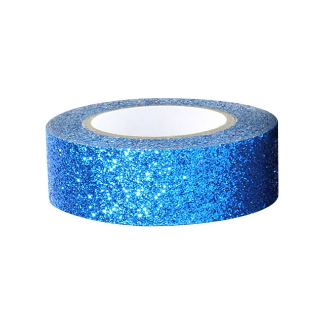 Decorative Tape Craft Self Stickers Glitter Decoration For Diy Crafts Glass Wrapping Paper Wrapping Paper Bundle with Ribbon & Stickers Elegant Wrapping Paper