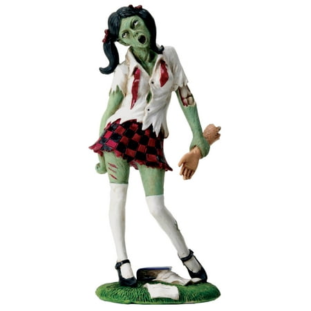 Uniformed School Girl Zombie with Arm in Hand Figurine Statue Display