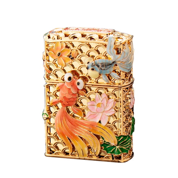 Bbsisgo Kerosene lighters, Candle lighters, Gift lighters for men and women(Without fuel),金色