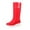 Red, variant on Fesfesfes Platform Boots for Women Plush Warm Down Thick Soled Red Cotton High US:6(37)