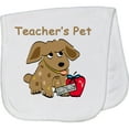 thumbnail image 2 of Inktastic Teacher's Pet Baby Burp Cloth, 2 of 3