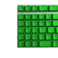 thumbnail image 5 of xinxixnxx PBT Keycaps Anti-Grease Mini for 61 64 68 71 82 84 Layout Keyboard Green, 5 of 5