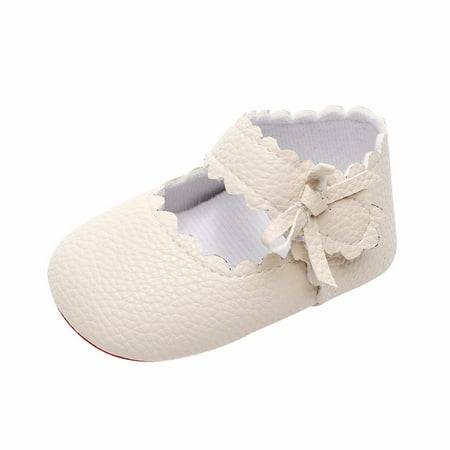 

Yohome Life Baby Toddler Newborn Girls Boys Soft Sole Wave Bowknot Shoes