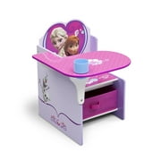 Angle View: Delta Children Chair Desk With Stroage Bin, Disney Frozen