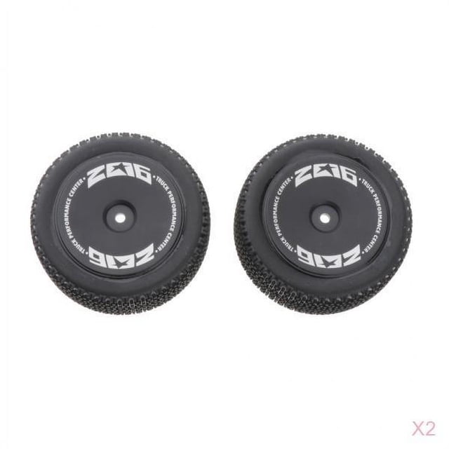 4Pcs 144001-1270 Neumáticos traseros para 1/14 RC Car WLTOYS 144001 Truck