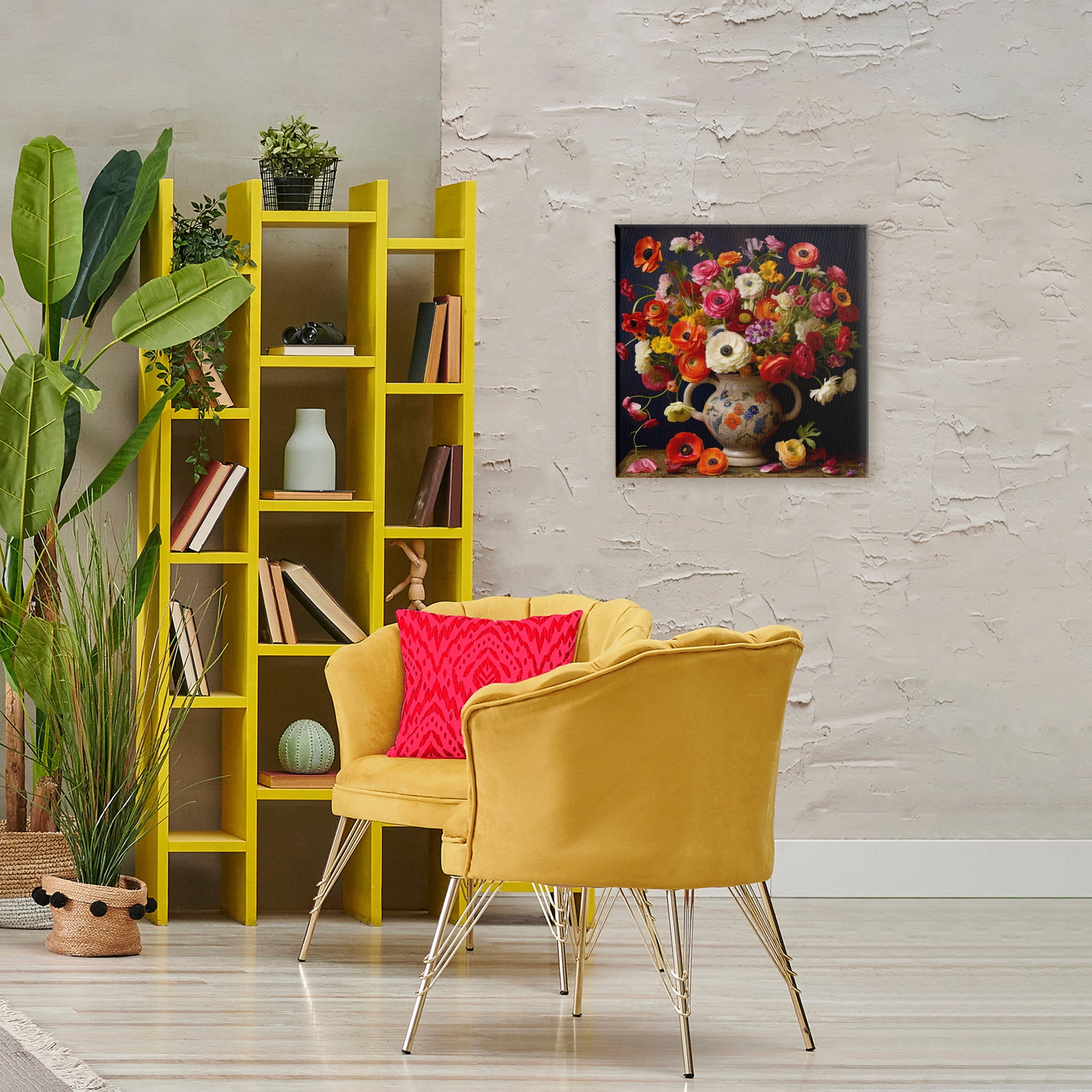 Stupell Industries Harmonious Bouquet Composition Canvas Wall Art, design by Lazar Studio