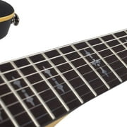 Schecter Demon 7 Series 7-String Electric Guitar - Aged Black Satin