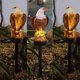 thumbnail image 5 of Lámparas de enchufe de tierra con forma de águila lámpara LED Ehuebsd Solar escultura de Animal de resina luz nocturna de suelo para jardín al aire libre, 5 of 9