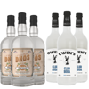 Dhōs Handcrafted Non-Alcoholic Orange 3 Pack w 3 Pack Owen’s Mixers Club Soda - Keto-Friendly, Zero Sugar, Zero Calories, Zero Proof - 750 ML - Perfect for Mocktails - A