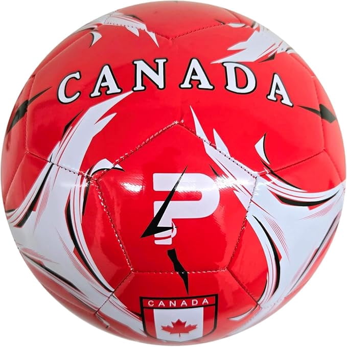 Country Training Soccer Ball - Elite Edition - For All Ages - Size 2, 3, 4 and 5 (CANADA, 5)