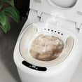 thumbnail image 3 of Electric Sitz Bath Reusable 1500ml 2 Modes Adjustable Care Basin for Elderly White, 3 of 8
