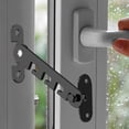 thumbnail image 6 of Casement Window Stopper, Heavy Duty Casement Stay Adjuster, Casement Stay Window Latch Lock, Childproof Restrictor Safety Locks for Various Doors and Window, 6 of 9