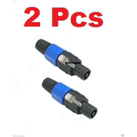 Male 2 Conductor - 2 Pcs Conductor Speaker Cable Male Connector End for SPEAKON Audio Loudspeaker, 2 Pcs Conductor Speaker Cable Male Connector End for SPEAKON Audio Loudspeaker By WennoW