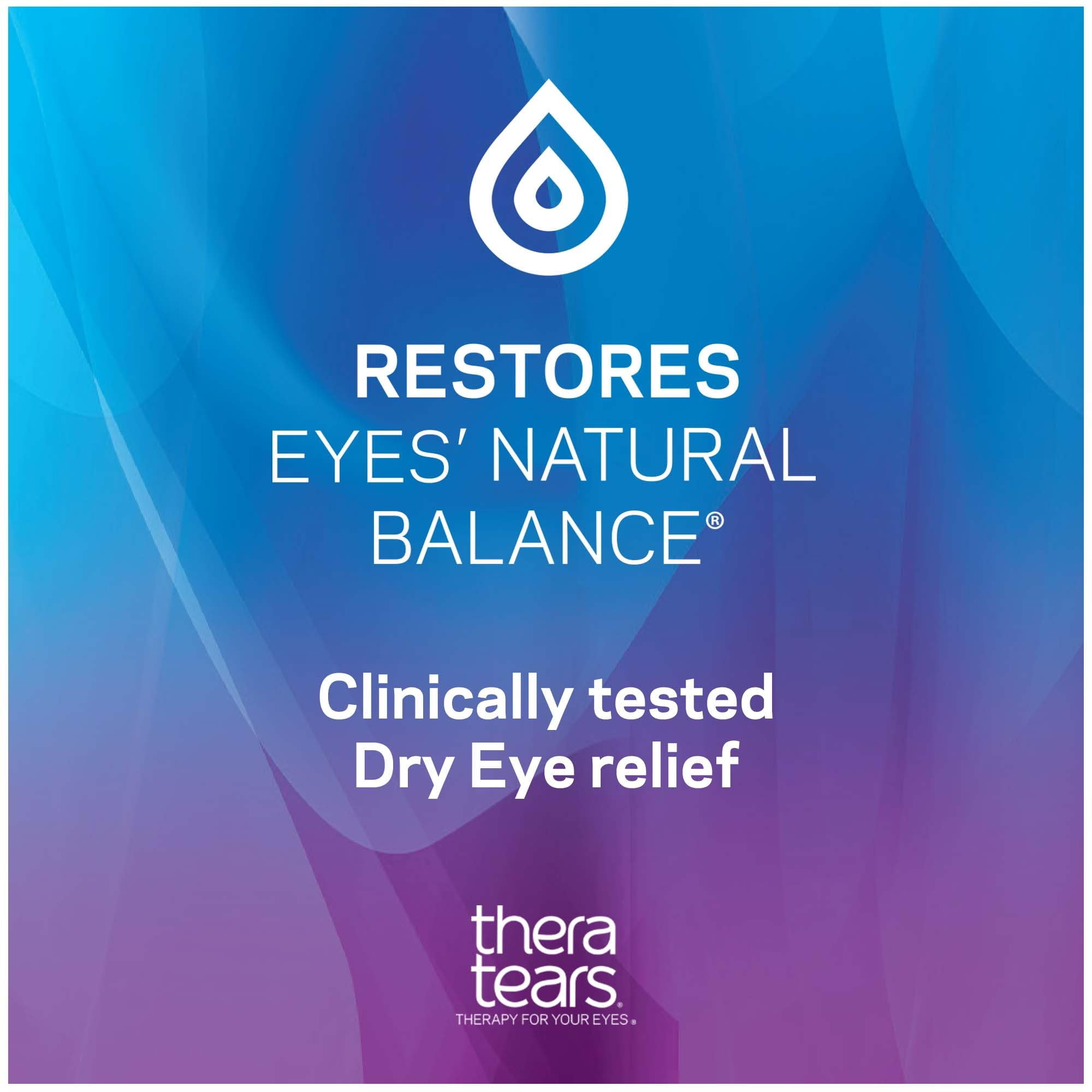 3 Pack - Thera Tears Lubricant Eye Drops, 30 Each