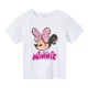 thumbnail image 5 of Camiseta de algodón de Minnie Mouse para niños y niñas, ropa de verano de manga corta, informal, para niños, 5 of 5