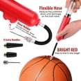 thumbnail image 3 of Portable 8-Inch Sports Ball Pump: Quick Inflation with Multi-Function Needle, 3 of 10