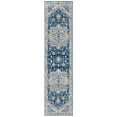 thumbnail image 2 of SAFAVIEH Brentwood Ezra Oriental Runner Rug, Navy/Gray, 2' x 8', 2 of 11