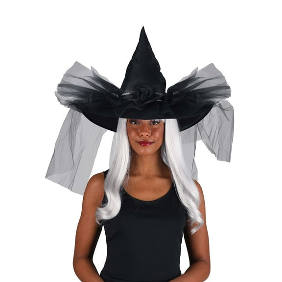 Women's Deluxe Chic Witch Hat