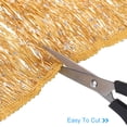 thumbnail image 5 of 5.5 Yards of 6" Yellow Sequin Fringe Trim DIY Tassel Trim, (16.4 Ft/5m), 5 of 6